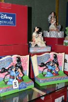 FIVE BOXED ENESCO DISNEY SHOWCASE FIGURES, Disney Traditions by Jim Shore, comprising Honorable