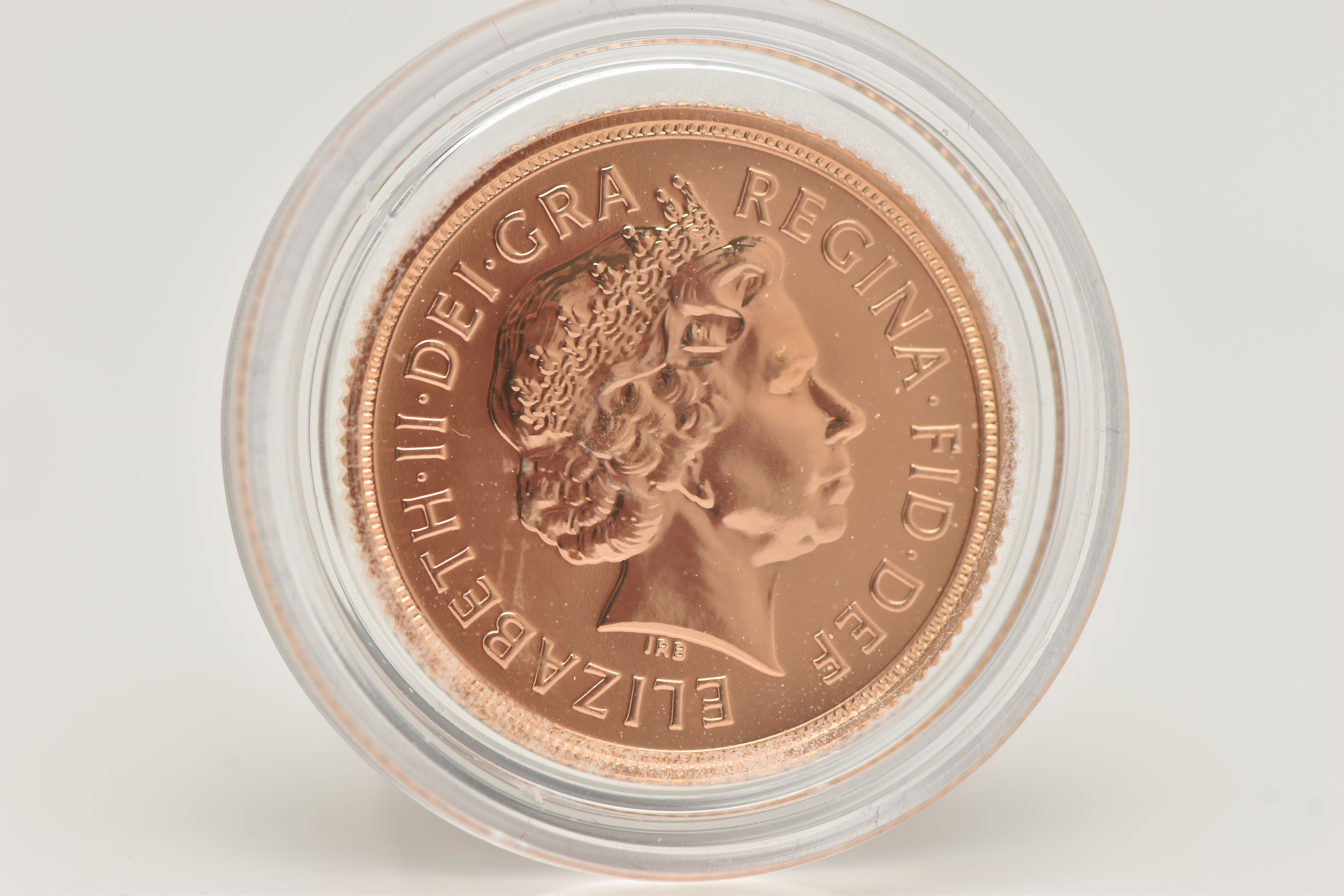 A FULL 22ct GOLD SOVEREIGN COIN 2009 ELIZABETH II, 7.98 grams, .916 fine, 22.05mm - Image 2 of 2