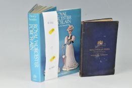 SANDON; HENRY, Royal Worcester Porcelain from 1862 to the Present Day, signed by the author and A