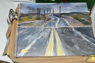 BOB DYLAN, The Beaten Path, sealed hardback folio published by Halcyon Gallery with a canvas satchel