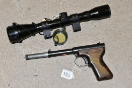 ADIANA MOD 2 AIR PISTOL, no visible serial no., in working condition, light rusting and wear