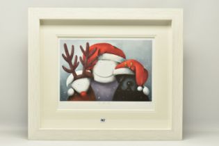 DOUG HYDE (BRITISH 1972) 'HO, HO, HO', a signed limited edition print, depicting a figure and