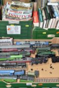 A QUANTITY OF ASSORTED RAILWAY LOCOMOTIVE MODELS, majority are constructed Kitmaster OO gauge