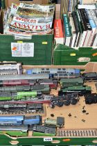 A QUANTITY OF ASSORTED RAILWAY LOCOMOTIVE MODELS, majority are constructed Kitmaster OO gauge