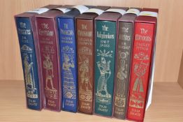THE FOLIO SOCIETY, Seven Titles, The Minoans by J. Lesley Fitton, pub 2004, The Hittites by O.R.