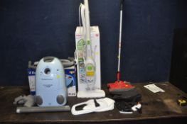 AN ELECTROLUX POWER PLUS 1700 VACUUM CLEANER with some accessories and original box, a Morphy