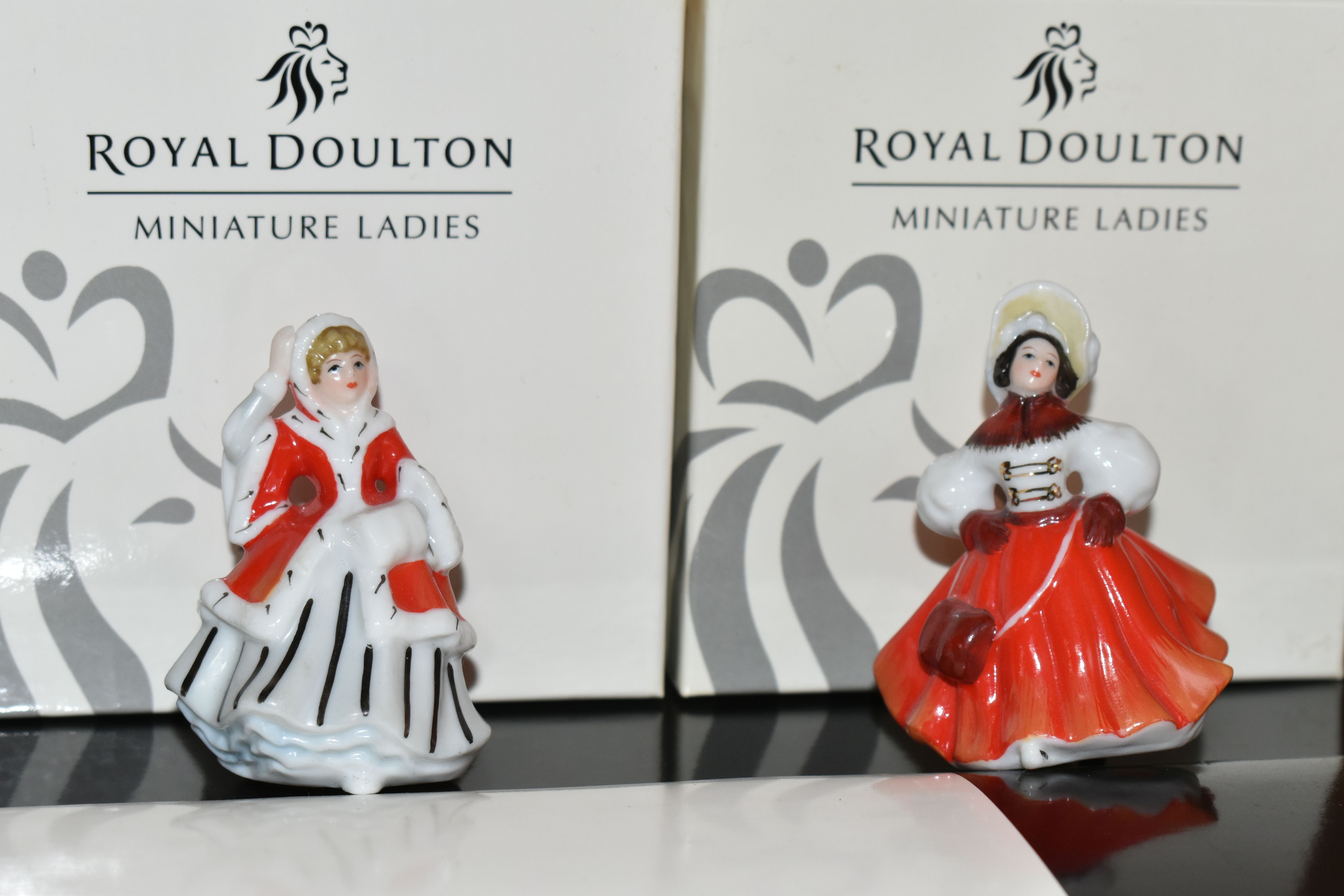 NINE ROYAL DOULTON FIGURINES, comprising Pretty Ladies: Best of the Classics Amy HN4782 - Figure - Image 2 of 7