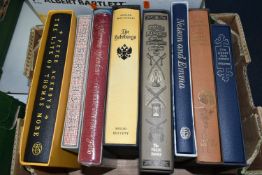 THE FOLIO SOCIETY, Eight Titles comprising The Quest For Corvo by J.A. Symonds, The Story Of San