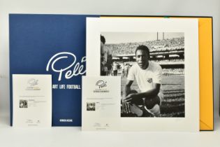 JOSE DIAS HERRERA (BRAZIL 1925-?) 'PELE - ART LIFE FOOTBALL', a limited edition portfolio of eight