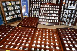A COLLECTION OF THIMBLES, approximately four hundred and fifty to five hundred, with some wooden
