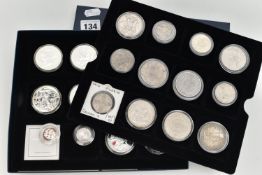 A QUANTITY OF ROYAL MINT AND WESTMINSTER COINAGE, to include a 1911 British Trade Dollar with