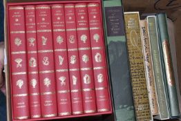 THE FOLIO SOCIETY, twelve titles comprising Austen; Jane, Emma, Northanger Abbey, Mansfield Park,