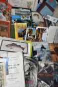 ONE BOX OF EPHEMERA to include a large collection of modern 'tourist' type postcards China Daily