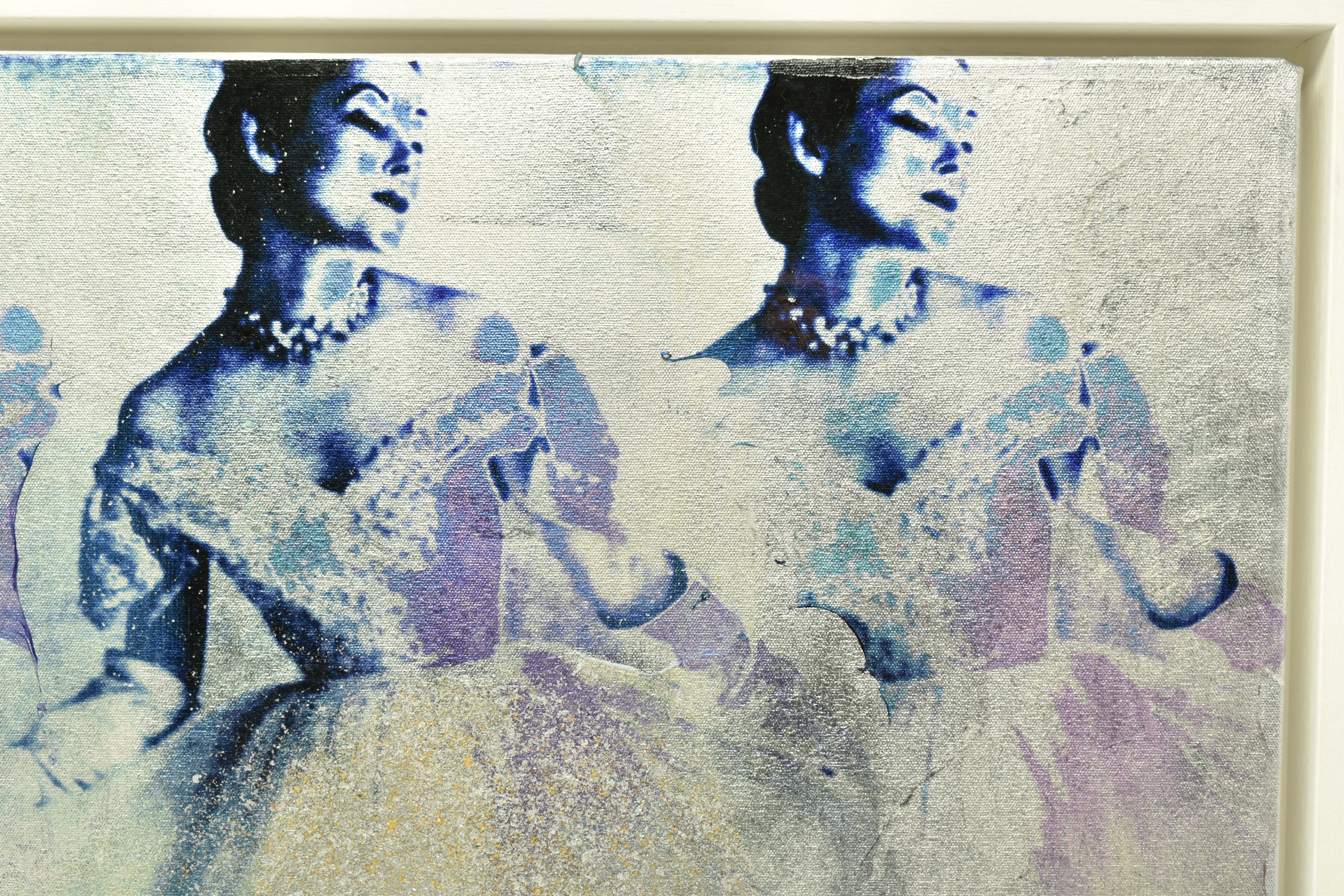 PEZHMAN (IRAN / AMERICA 1976) 'BOUDOIR V', depicting three images of a female figure, signed - Image 4 of 7