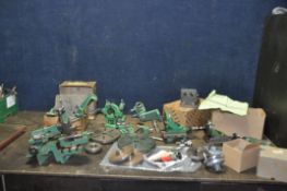 A COLLECTION OF MYFORD AND ADEPT LATHE AND MILLING TOOLS AND ACCESSORIES including a boxed