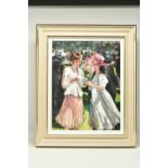 SHERREE VALENTINE DAINES (BRITISH 1959) 'ROYAL ASCOT LADIES DAY II' a signed limited edition