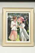 SHERREE VALENTINE DAINES (BRITISH 1959) 'ROYAL ASCOT LADIES DAY II' a signed limited edition