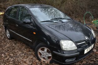 A NISSAN ALMERA TINO SE AUTO 5 DOOR HATCHBACK, REGISTRATION NUMBER, RTA 101, 1769cc petrol engine,