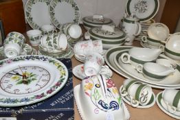 A SELECTION OF TEA AND DINNER WARES ETC, to include Grindley 'Green-Gables' part dinner service,