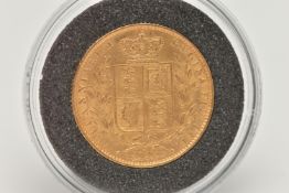 A FULL GOLD SOVEREIGN OF QUEEN VICTORIA'S REIGN 1864, Die 32 good high grade, .916 fine 22ct, 7.98