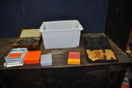 TWO TRAYS CONTAINING METRIC AND IMPERIAL STRAIGHT SHANK DRILL BITS including Draper, SKF, MHC sets
