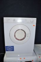 AN INDESIT IS31V SMALL TUMBLE DRYER width 48cm depth 50cm height 67cm (PAT pass and working)