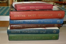 THE FOLIO SOCIETY, Six Titles, Dante Alighieri; Vita Nuova, with translation and notes by Mark Musa,