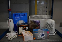A SELECTION OF BOXED/UNBOXED ELECTRICAL ITEMS, to include a Brother vx-1200 sewing machine, a