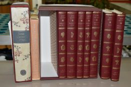 THE FOLIO SOCIETY, Nine Titles relating to Jane Austen, Pride And Prejudice, Sense And