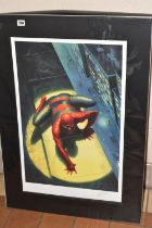 ALEX ROSS FOR MARVEL COMICS (AMERICAN CONTEMPORARY) 'THE SPECTACULAR SPIDERMAN', a signed limited