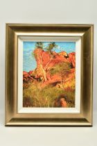 ROLF HARRIS (AUSTRALIA 1930-2023) 'SUN ON DEVIL'S MARBLES', a limited edition print on canvas