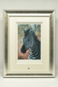 ROLF HARRIS (AUSTRALIA 1930-2023) 'YOUNG ZEBRA', a signed limited edition print on paper, 49/195,