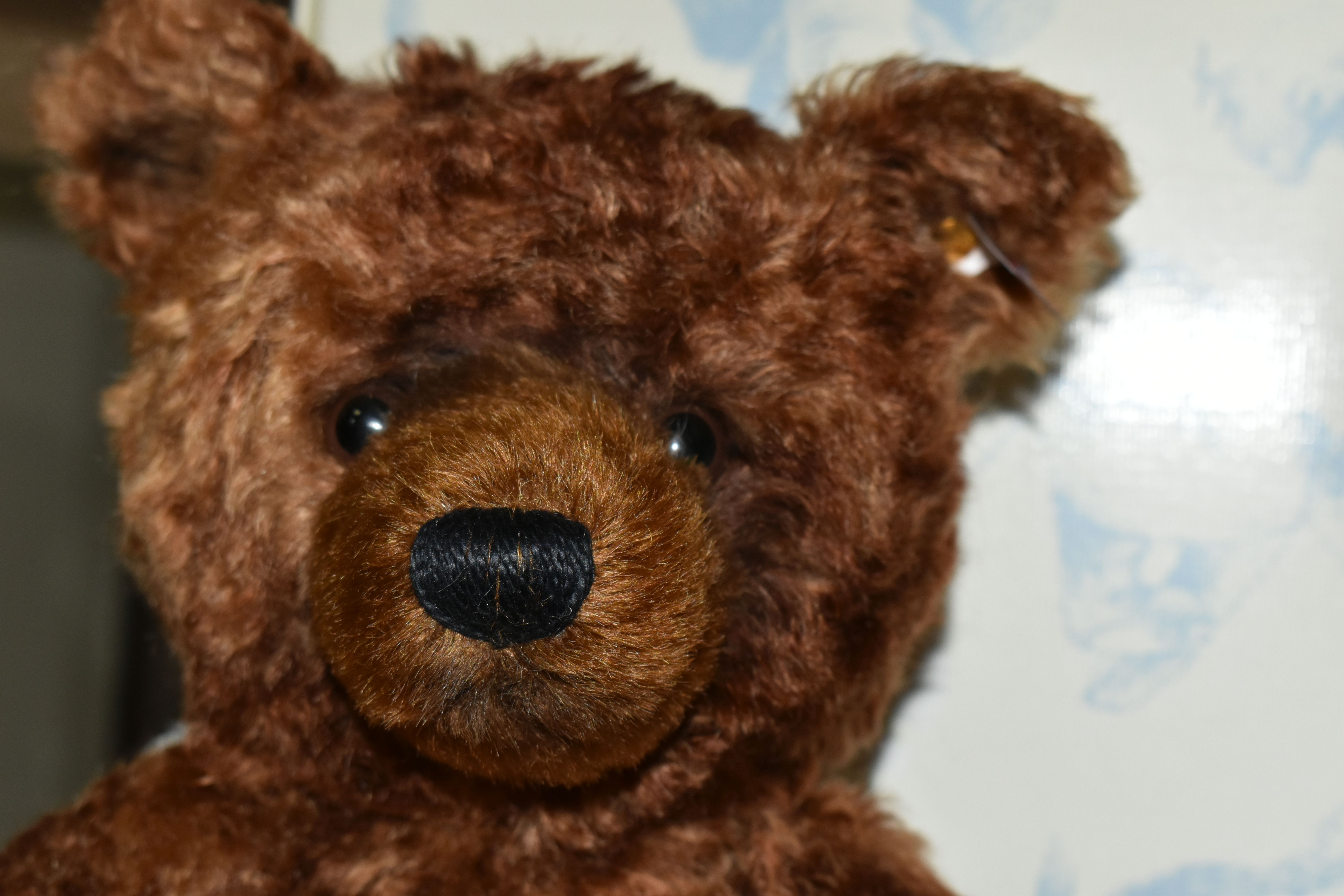 A BOXED LIMITED EDITION STEIFF BEAR 'GRIZZLE', no.664915, limited edition no.223/1500, chestnut - Bild 3 aus 3