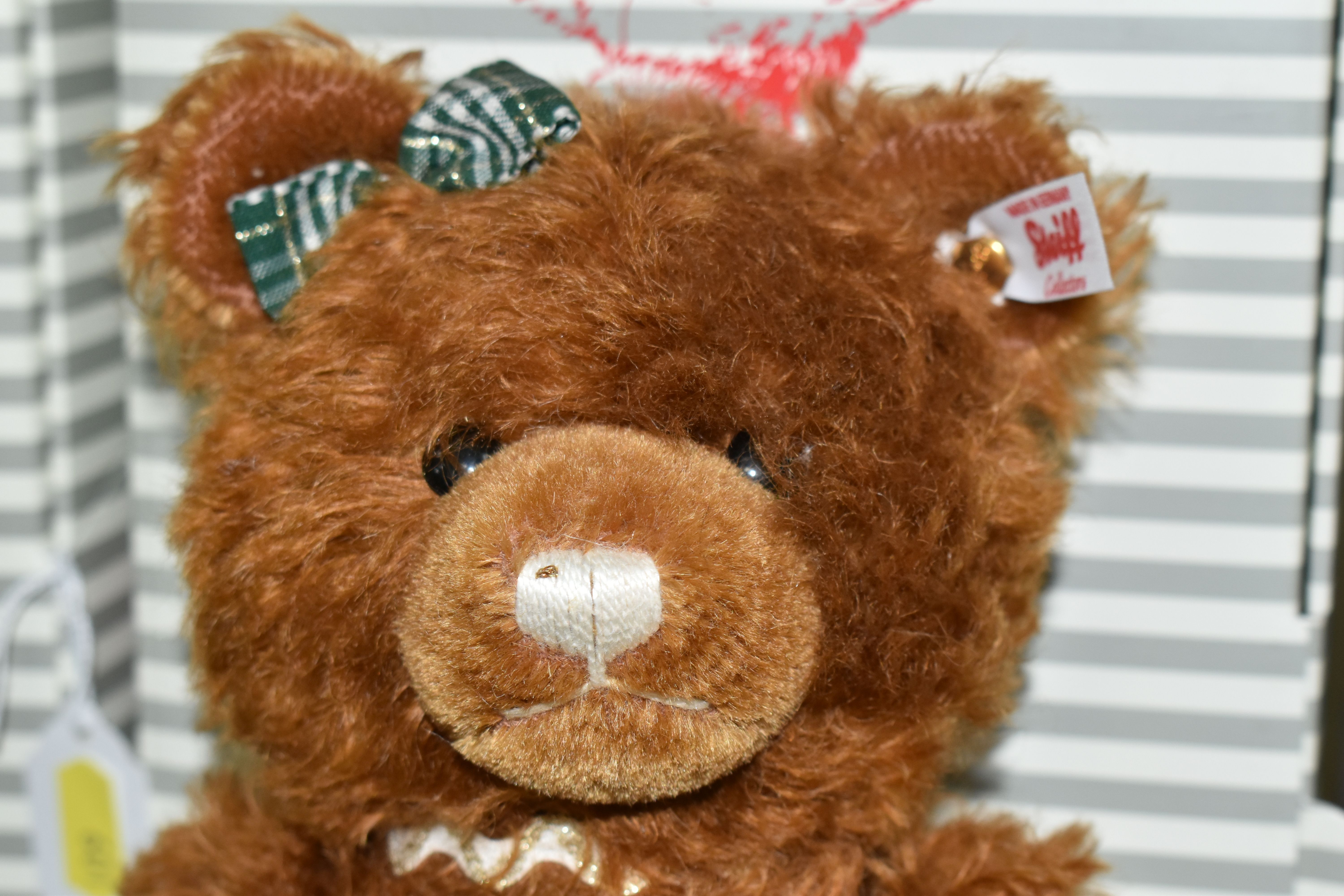 A BOXED STEIFF LIMITED EDITION ' GINGER BREAD TEDDY BEAR', no.006593, limited edition no. 635/ - Bild 2 aus 3