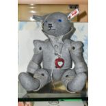 A BOXED STEIFF LIMITED EDITION TIN MAN TEDDY BEAR, no.682940, from the Wizard of Oz 2015 North