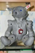 A BOXED STEIFF LIMITED EDITION TIN MAN TEDDY BEAR, no.682940, from the Wizard of Oz 2015 North
