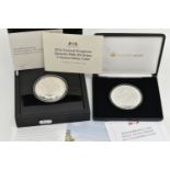 A ROYAL MINT .999 SILVER PROOF FIVE OUNCE COIN, for Her Majesties 90th Birthday 156.295 gram,