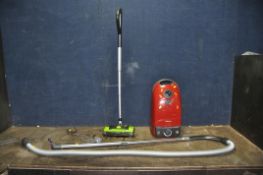 A MIELE S381 VACUUM CLEANER with hose and small head (PAT pass and working) and a Gtech SCV100