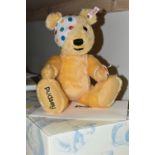 A BOXED STEIFF LIMITED EDITION CHILDREN IN NEED PUDSEY BEAR, no.654398, limited edition no.937/2009,