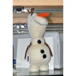 A BOXED STEIFF LIMITED EDITION DISNEY FROZEN 'OLAF', no.354571, limited edition no.803/2013, white