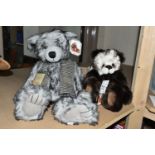 TWO MODERN COLLECTORS BEARS, comprising a limited edition Silver Tag Bear by Suki 'Riley', no.1232/