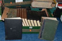 FOUR BOXES OF LATE 19TH AND EARLY 20TH CENTURY ENGINEERING AND COAL MINING PRACTICE BOOKS, to