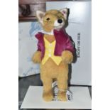 A BOXED STEIFF LIMITED EDITION 'FANTASTIC MR FOX', the Roald Dahl character made from 'foxy red'