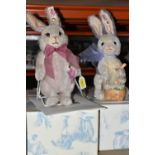 TWO BOXED STEIFF EASTER BUNNIES, comprising 682766 'Daisy Bunny' 2014 North American limited edition