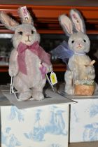 TWO BOXED STEIFF EASTER BUNNIES, comprising 682766 'Daisy Bunny' 2014 North American limited edition