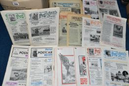 ONE BOX CONTAINING A LARGE COLLECTION OF 1980'S PICTURE POSTCARD MONTHLY, to include approximately