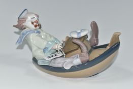 A LLADRO PRIVILEGE 'CIRCUS WAVES' FIGURE, model no 8137, sculptor Francisco Polope, issued 2005,