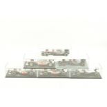 SIX SPARK MODEL 1.43 SCALE DIECAST MODELS, to include a Vodafone McLaren Mercedes MP4-27