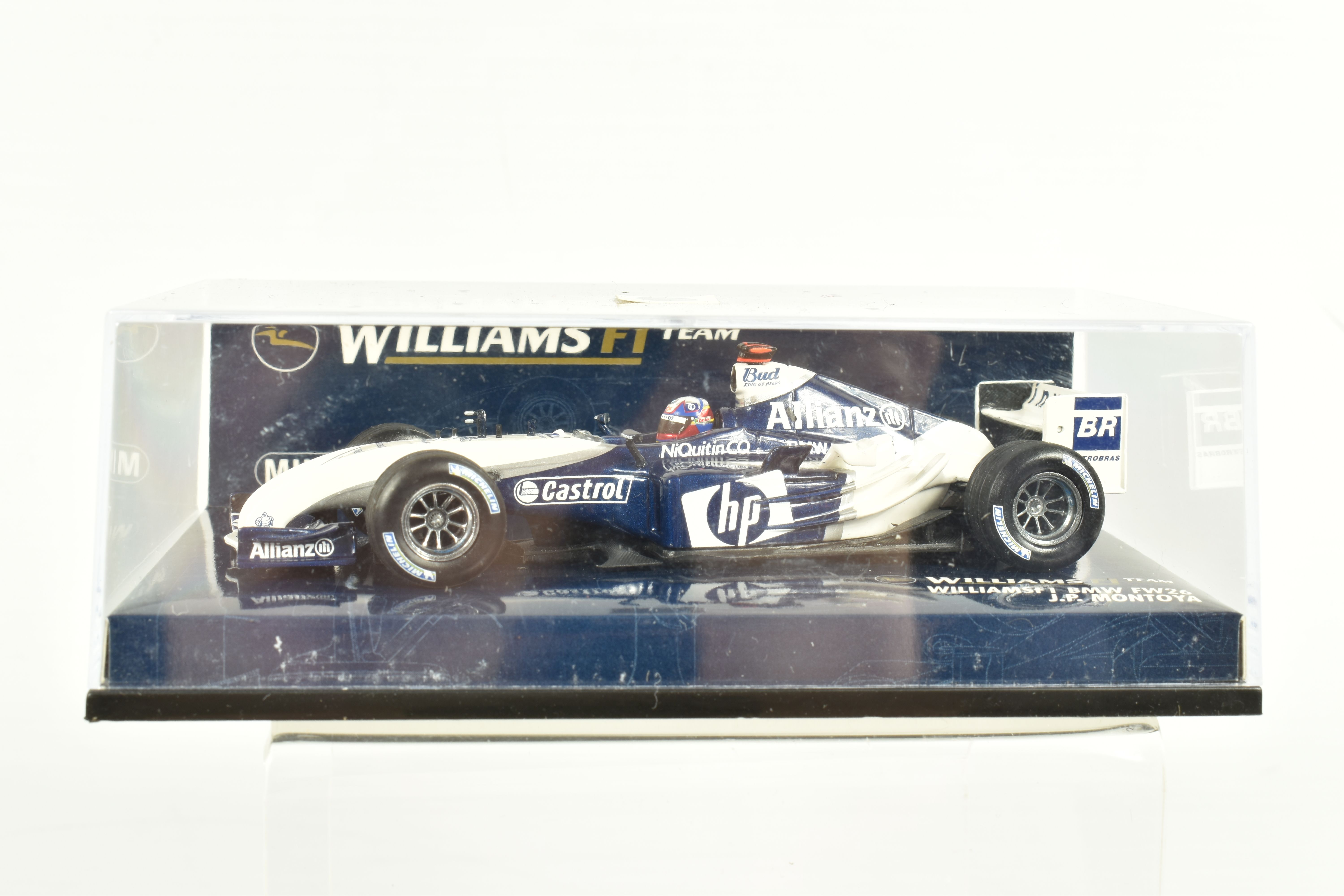 SEVEN MINICHAMP 1.43 SCALE DIECAST MODELS, to include a Williams F1 BMW RW26 JP Montoya, model no. - Image 13 of 16