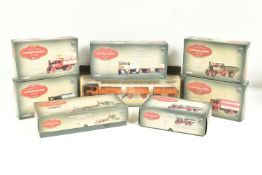 EIGHT LIMITED EDITION CORGI VINTAGE GLORY OF STEAM DIECAST MODELS, the first is a 1:50 scale limited